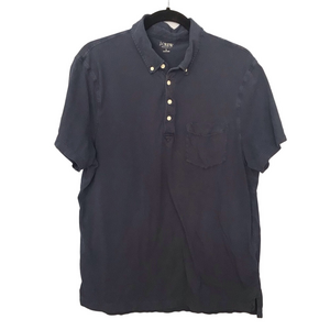 J.Crew Broken-In Navy Polo Shirt – Men’s Size Large